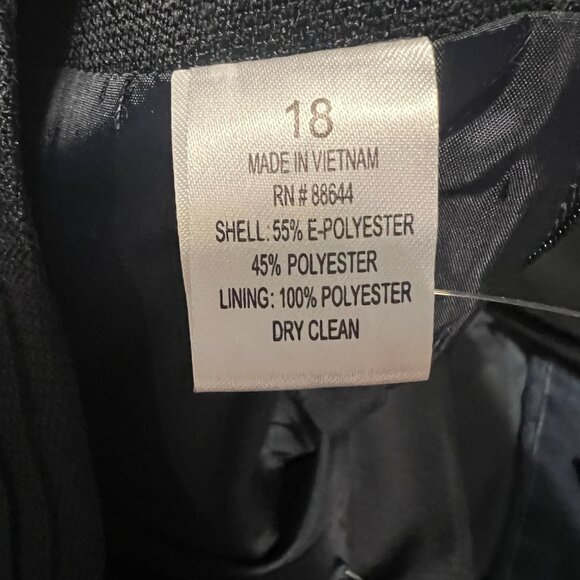 BNWT John Meyer Collection Blazer and Skirt set size 18 - Picture 2 of 8